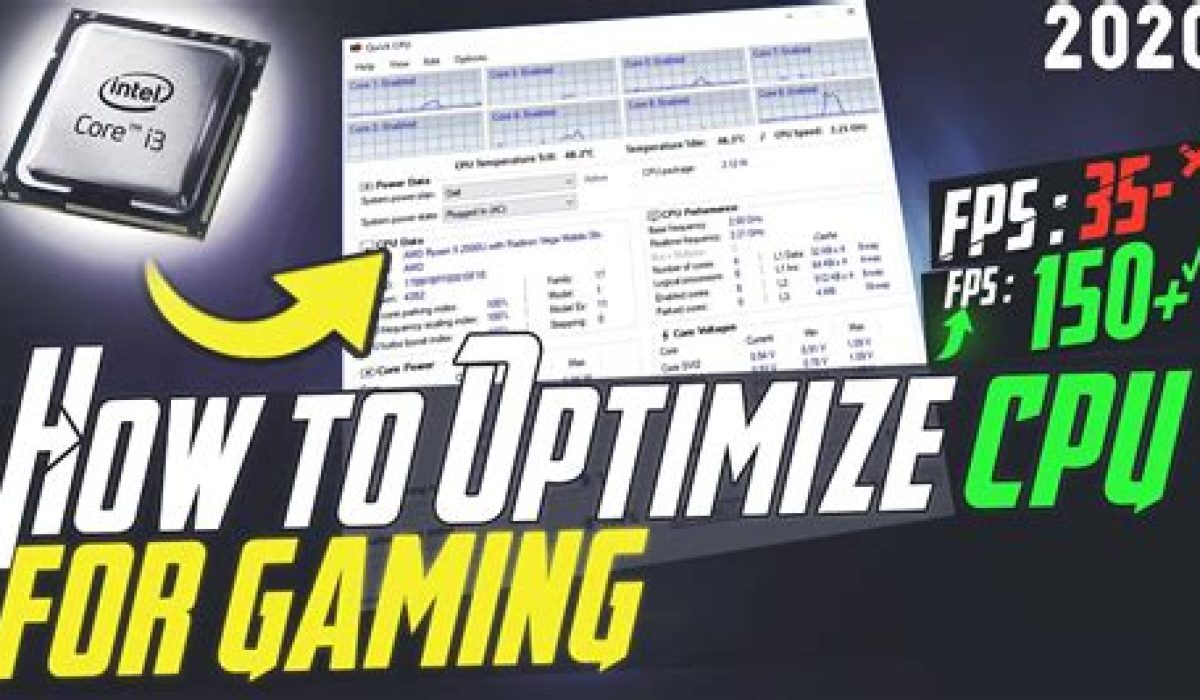 How To Optimize Cpu For Gaming