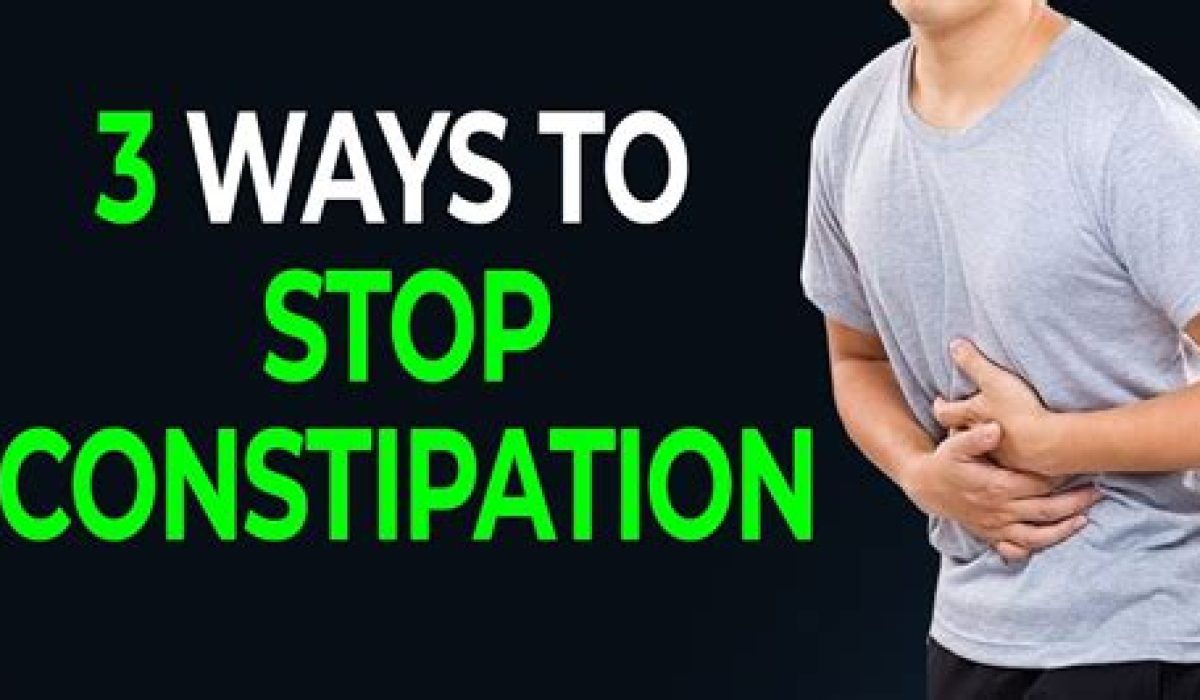 How To Stop Constipation