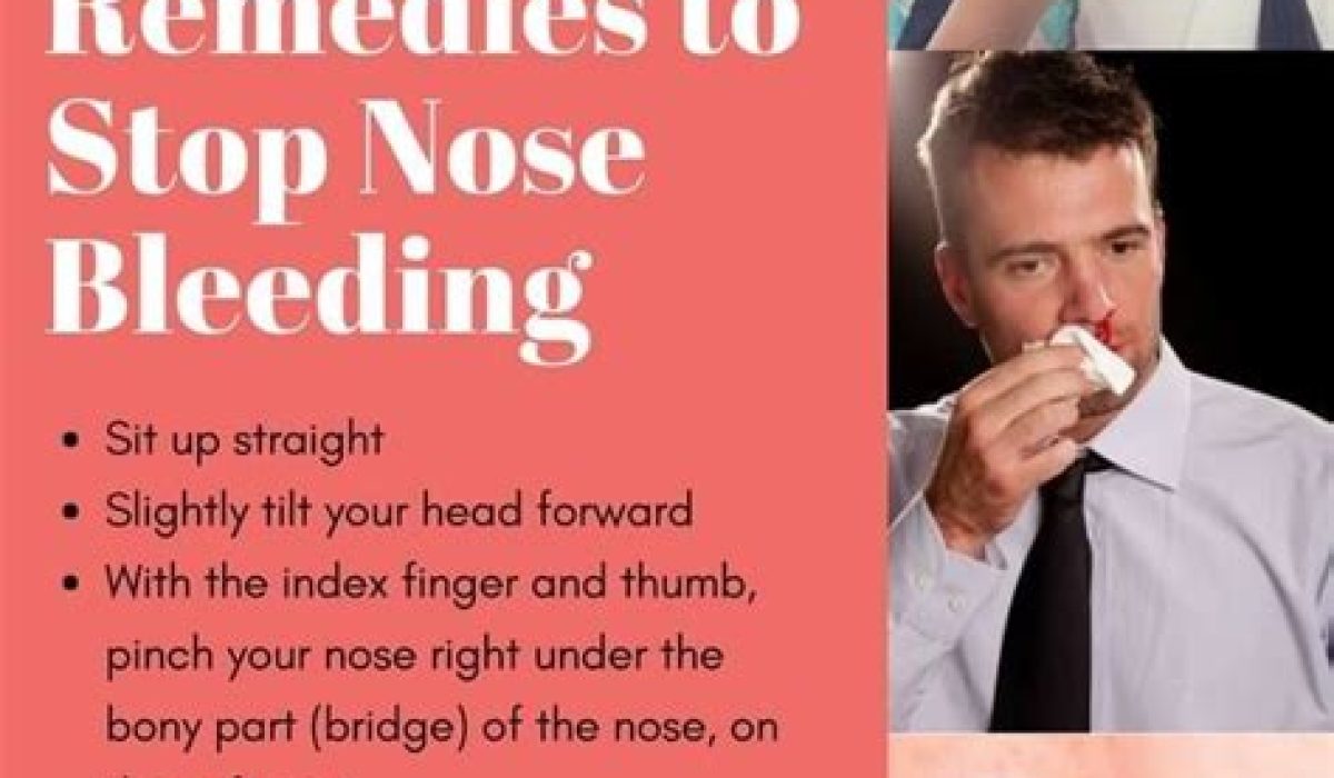 How To Stop A Bloody Nose